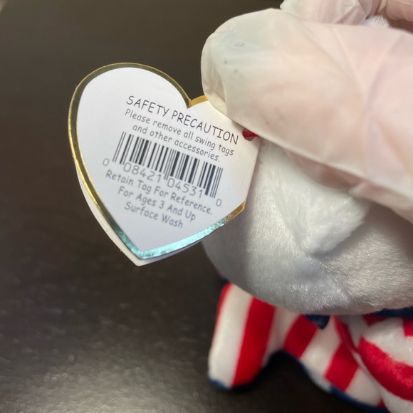 Liberty TY Beanie Baby - 2001 - Picture 10 of 10